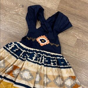 The Fancy Feather Aztec Dress